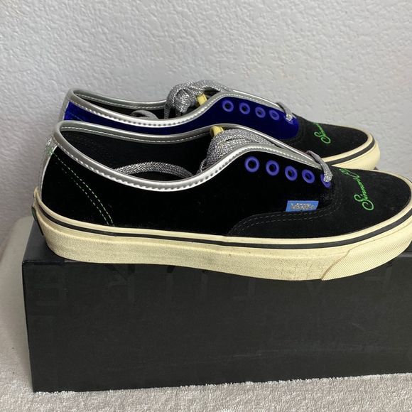 Vans Og Authentic LX Sinner’s Club Sneaker Shoes Sz 8.5 Mens New - Picture 5 of 12